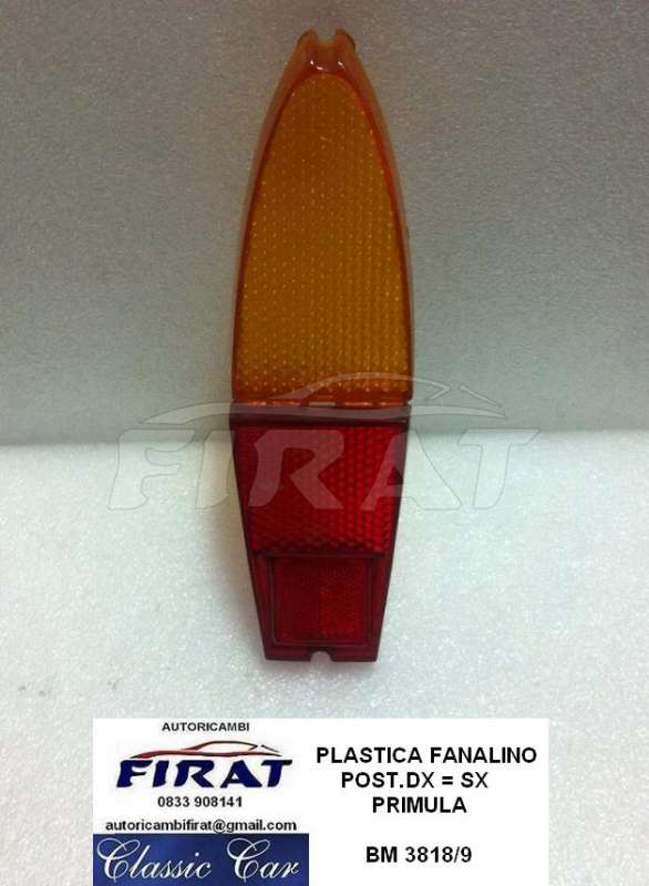 PLASTICA FANALINO AUTOBIANCHI PRIMULA POST.